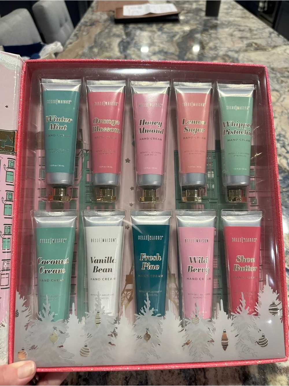 NWT Belle Maison Assorted Hand Cream Set - Pink & Teal